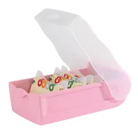HAN Karteibox Croco A8 998-886 pastellrosa 9.7x6.7x19.1cm