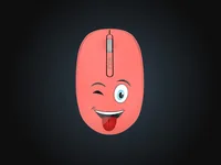INCA Wrls Maus 1200DPI3Tasten2.4GHzUSB-A WEENY Emoji or