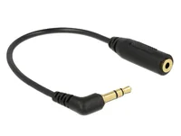 DeLOCK 0.17m 2.5mm/3.5mm audio cable Black