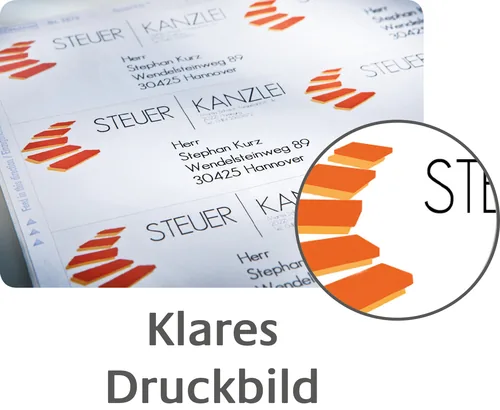 Avery Zweckform Universal-Etiketten 6122 70 x 36 mm, 10 Blatt - Klebehaftung: Permanent - Drucker Kompatibilität: Laser - Inkjet - Anzahl Blatt: 10 × - Papierformat: A4 - Anzahl Etiketten: 240 - Etikettengrösse: 70 x 36 mm