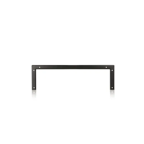 StarTech.com 19 Zoll 1HE vertikales Wandmontage Rack aus Stahl - 1U Rack Bracket 19 - Schwarz - Halterung - geeignet für Wandmontage - Schwarz - 1U - 48.3 cm (19")