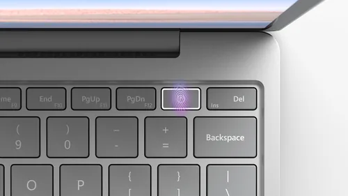 Microsoft Surface Laptop Go Intel® Core™ i5 i5-1035G1 31.6 cm (12.4) Touchscreen 8 GB LPDDR4x-SDRAM 256 GB SSD Wi-Fi 6 (802.11ax) Windows 10 Pro Platinum US Layout