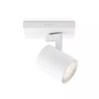 Philips Aufbauspot myLiving Runner 53090/31/P0 Weiss - Leuchten Kategorie: Wandleuchte - Betriebsart: Netzbetrieb - Lampensockel: GU10 - Farbtemperatur Kelvin: 2700 K - Gesamtleistung: 50 W - Farbwiedergabeindex CRI: 80