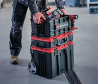 Einhell Systemkoffer E-Case Werkzeugkiste - Produkttyp: Systemkoffer - Bestückung: Ja - Anwendungsbereich: Werkstatt