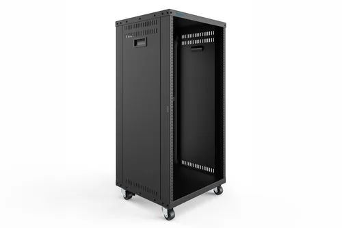 DIGITUS Universal 19-Zoll Equipment Rack mit Rollen, 21HE