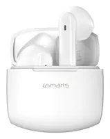 4smarts True Wireless In-Ear-Kopfhörer SkyBuds Air Weiss - Detailfarbe: Weiss - Kopfhörer Ausstattung: Anruf-Management - Ladeschale/Ladebox - Lautstärkeregelung - Mikrofon - Touch-Steuerung an der Ohrmuschel - Verbindungsmöglichkeiten: Bluetooth - Einsat