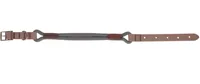 Kerbl Halsband Monte Carlo 12 mm x 45 cm - 65 cm - Halsumfang: 45 - 65 cm - Material: Polyurethan (PU) - Detailfarbe: Grau - Eigenschaften: Keine spezielle Eigenschaft - Tierart: Hund