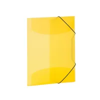 HERMA Sammelmappe A4 PP transluzent Gelb - Typ: Zeichenmappe - Ausstattung: Dokumentenfach - Detailfarbe: Gelb - Material: Polypropylen (PP)
