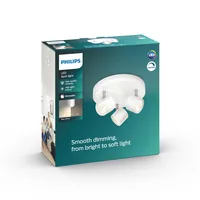 Philips Dimmable LED Star Ceiling/Wall Spotlight 3x 16.5W