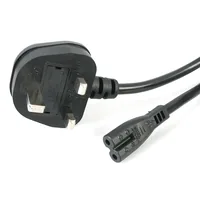 1M UK PLUG TO C7 POWER CORD .