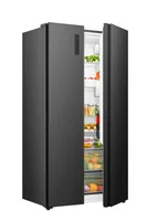 Hisense RS3P558NEFD frigorifero side-by-side Libera installazione 544 L Nero