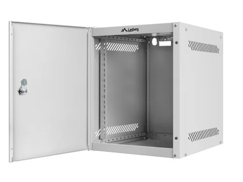 LANBERG 10 6U 280x310 Rack Wandschrank Metalltür grau