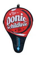 DONIC Schildkröt Tischtennis-Hülle Trend - Grundfarbe: Grau - Blau - Rot - Anzahl Bälle: 3 Stück - Anzahl Schläger: 1 Stück