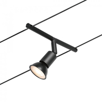 Paulmann CorDuo Seilsystem Salt Basisset GU5.3 max. 5 x 10 W - Lampensockel: GU5.3 - Smart Home: Ja - Lichtfarbe: Warmweiss - Lichtstärke: 0 lm - Dimmbar: nicht dimmbar - Anzahl Lampen: 5