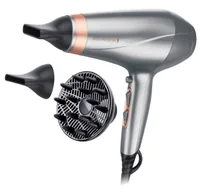 Remington Haartrockner AC8820 Keratin Protect - Typ: Trockner - Diffusor: Ja - Klappbarer Griff: Nein - Spannungsanpassung: Nein - Detailfarbe: Grau - Ionentechnologie: Ja