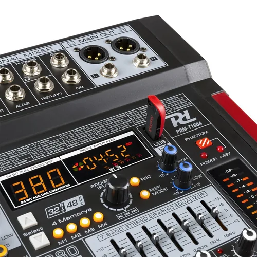 Power Dynamics PDM-T1604 16 channels 20 - 20000 Hz Black