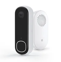 Arlo Kabellose Video-Türklingel inkl. Türgong - App kompatibel: Ja - Typ: Videotürstation - Produktserie: Arlo - Anzahl Ruftasten: 1 - Integrierte Kamera: Ja - Stromversorgung: Akkubetrieb