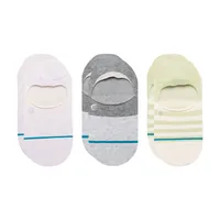 STANCE Socken Absolute Lavender 3er-Pack - Farbe: Mehrfarbig - Detailfarbe: Lavendel - Sockenhöhe: Sneaker - Grösse: 38 - 42