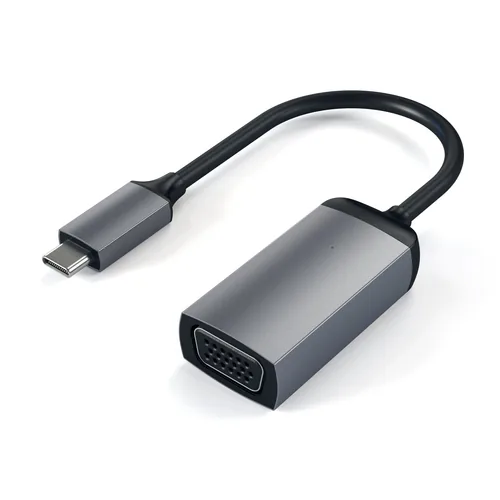 Satechi Type-C zu VGA Adapter space gray