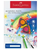 Faber-Castell Zeichenblock A4 20 Blatt - Papierformat: A4 - Produkttyp: Zeichenblock - Anwender: Kinder - Jugendliche