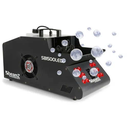 BeamZ SB1500LED bubble machine Black 1.35 L
