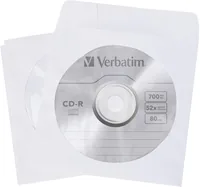 Verbatim CD Sleeves 50pk