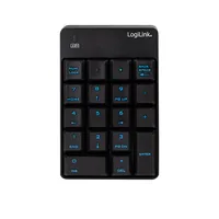 LogiLink ID0120 clavier numérique Universel RF sans fil Noir