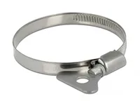 DeLOCK Butterfly Hose Clamp 50 - 70 mm 10 pieces metal