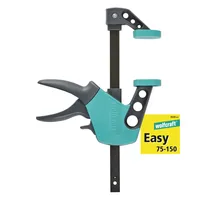 Wolfcraft Einhandzwinge EHZ Easy 75 - 500 mm - Spannweite: 75 - 500 mm - Produkttyp: Einhandzwinge