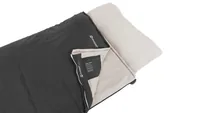 Outwell Contour Prime Adult Rectangular sleeping bag Polyester Dark Grey