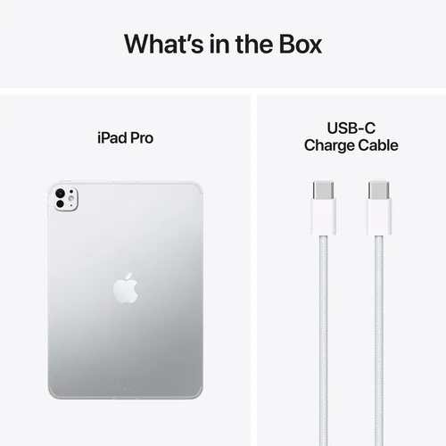 Apple iPad Pro 5G Apple M LTE-TDD & LTE-FDD 27.9 cm (11") 16 GB Wi-Fi 7 (802.11be) iPadOS 26
