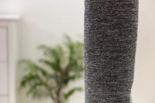 Kerbl Kratzstamm Carpet 16 x 240 cm, Grau - Produkttyp: Kratzstamm - Tierart: Katze - Detailfarbe: Braun - Höhe: 240 cm - Anzahl Liegeplätze: 0 ×