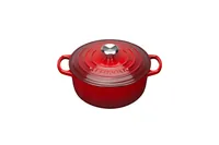 Le Creuset Signature Bräter rund 20 cm kirschrot