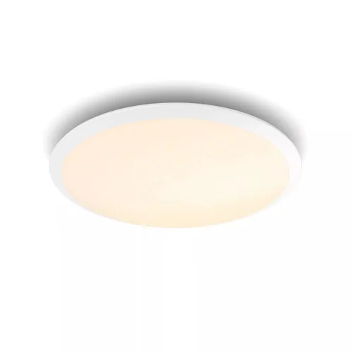 Philips Deckenleuchte Cavanal, 18 W, 1500 lm, 2700 K, Weiss - Leuchten Kategorie: Deckenleuchte - Betriebsart: Netzbetrieb - Lampensockel: LED fest verbaut - Farbtemperatur Kelvin: 2700 K - Dimmbar: dimmbar - Farbwiedergabeindex CRI: 80