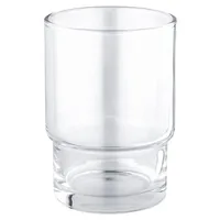 GROHE Zahnbürstenhalter Essentials Transparent - Detailfarbe: Transparent - Detailmaterial: Glas - Grundmaterial: Glas