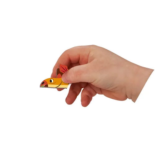 Janod Beschäftigungsspielzeug Magnetbuch Dinosaurier - Altersempfehlung ab: 3 Jahren - Material: Pappe - Nachhaltigkeit: FSC® - Detailfarbe: Orange