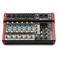 Power Dynamics PDM-Y801 - Powermixer: Nein - Stereoeingänge: 1 - Digitale Schnittstelle: Bluetooth - USB - Mic-/Linekanäle: 8 - Auxwege: 0 - Bauform: Pultform
