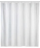 Wenko Duschvorhang Uni 240 x 180 cm, Weiss - Breite: 240 cm - Höhe: 180 cm - Detailfarbe: Weiss - Produkttyp: Duschvorhang - Detailmaterial: Polyester (PES) - Grundmaterial: Kunststoff