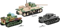 Renault R35 - Valentine IX - Panzer I, Konstruktionsspielzeug