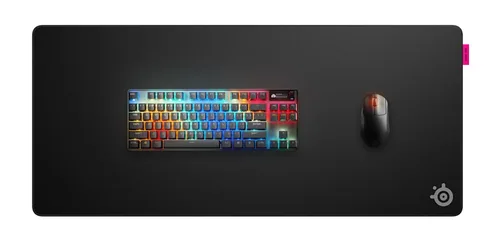 Steel Series Gaming-Mausmatte QcK Performance XL – Speed Schwarz - Tiefe: 400 mm - Breite: 900 mm - Detailfarbe: Schwarz - Form: Eckig - Höhe: 3.5 mm - Handgelenkauflage: Nein