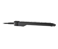 HP 400 Backlit Wired Keyboard clavier Maison USB Noir