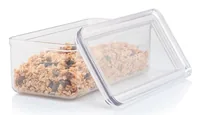 Bodum Vorratsdose Canteen 6er Set Transparent - Produkttyp: Vorratsdose - Materialtyp: Kunststoff - Set: Ja - Volumen: 2.6 l - Stapelbar: Nein - Verschlusstyp: Deckel