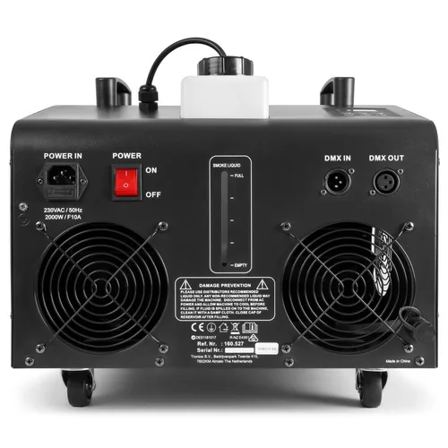 BeamZ Seifenblasen-/Nebelmaschine SB2000LED - Gesamtleistung: 2000 W - Typ: Nebelmaschine - Seifenblasmaschine