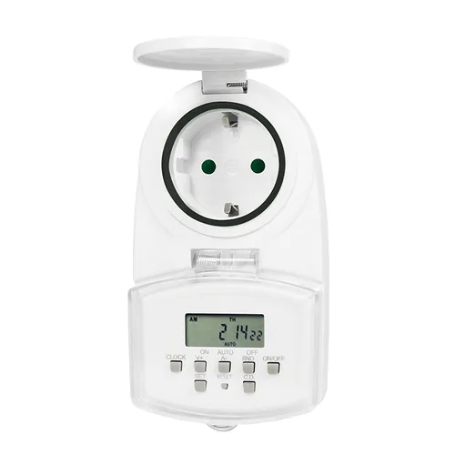 Logilink Zeitschaltuhr Outdoor, Weiss