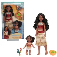 Mattel Puppe Disney Vaiana 2 Series Multipack - Altersempfehlung ab: 3 Jahren - Puppenreihe: Disney Princess