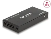 DeLOCK HDMI Splitter 1 x HDMI in to 2 x HDMI out 4K 60 Hz with downscaler