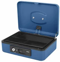 Pavo Geldkassette Deluxe 12, Blau - Produkttyp: Geldkassette - Widerstandsfähigkeit: Keine Angabe - Detailfarbe: Blau - Dunkelblau