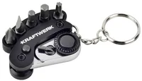 Kraftwerk Mini Ratschen-Schraubendreher 1/4 faltbar S2 Stahl - Werkzeugtyp: Bit - Ratsche - Schraubenzieher-Set - Produkttyp: Werkzeug-Set - Anwendungsbereich: Elektronik & Feinmechanik - Universal - Werkstatt - Anzahl Teile: 6 Stück