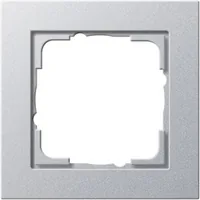 GIRA 021125 Rahmen 1f Farbe alu E2 1-fach E2
