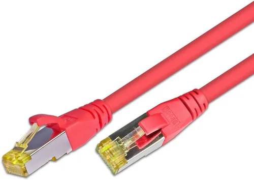 Wirewin Patchkabel RJ-45 - RJ-45, Cat 6A, S/FTP, 0.25 m, Rot - Detailfarbe: Rot - Form: Rund - Verpackungseinheit: 1 Stück - Zusatzfunktionen: Längenaufdruck auf Stecker - Mit Klinkenschutz - Länge: 0.25 m - Produkttyp: Patchkabel